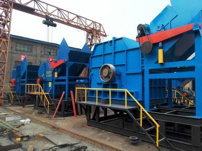 1200KW স্ক্র্যাপ মেটাল পেষণকারী, লোহা স্ক্র্যাপ পেষণকারী মেশিন 0