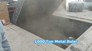 স্ক্র্যাপ মেটাল বেলার মেশিন