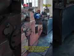 Q43-5000 হাইড্রোলিক কুমির কাটার, স্ক্র্যাপ ধাতু কাটার মেশিন