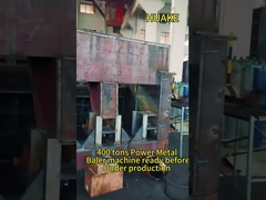 Y81T-400 হাইড্রোলিক কার ব্যালার, হাইড্রোলিক স্ক্র্যাপ মেটাল ব্যালিং প্রেস মেশিন